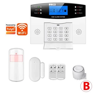 Z64 Tuya APP WiFi+UK/EU 4G Wireless+Wired Home Security Burglar Alarm System - Picture 1 of 6