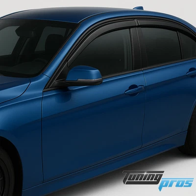 JDM Vent Window Visor 4pc Wind Deflector Fit Nissan Pathfinder 96-04 1996-2004 - Image 1 of 4