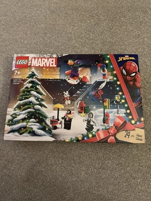 Brand New Sealed Set LEGO Marvel Heroes Spider-Man 2024 Advent Calendar (76293) - Image 1 of 3