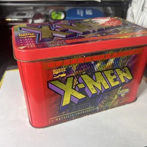 Juego de 20 tarjetas de coleccionista X-Men Tin Metallic Impressions 1996 - Imagen 1 de 16