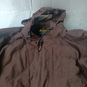 DEWALT LI-ION Heavy Duty Tobacco Heated Work Jacket Kit Size Medium CLEAN EUC - Bild 1 von 19