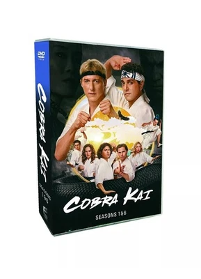 COBRA KAI: the Complete Series Season 1-6 (DVD) 14-disc, Season 1+2+3+4+5+6 - Image 1 of 2