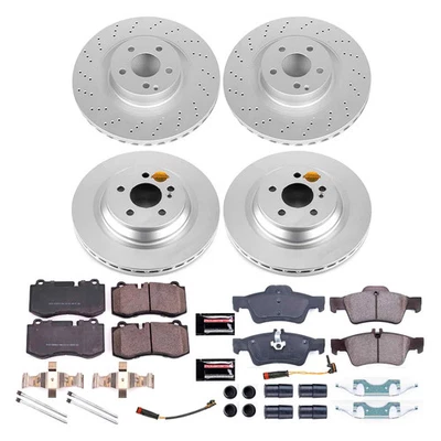 PowerStop CRK6756 Brake Kit For Mercedes-Benz CL600 2007-2014 Front Rear - Image 1 of 4