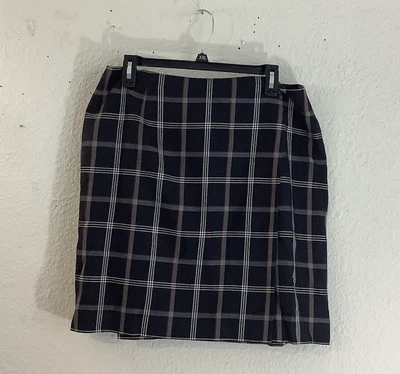 Falda envolvente a cuadros Charter Club 16 vintage (S-1) Foto 1 de 4