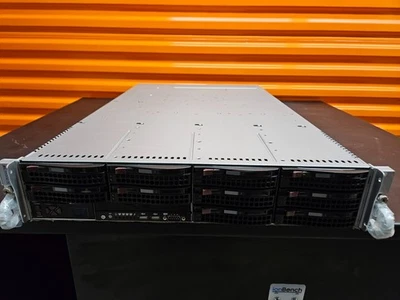Supermicro 2U Server CSE-829 | Dual Xeon, 12-Bay, Quadro GPU, Redundant PSU - Image 1 of 4