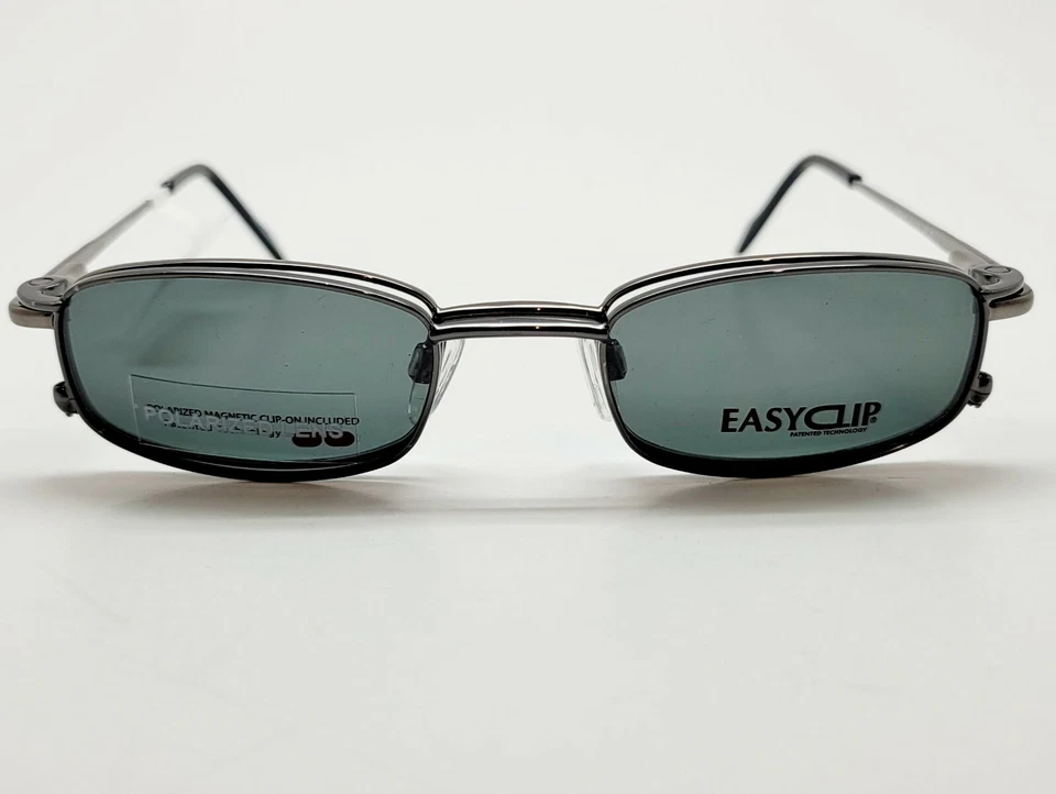 1 Unidad Nuevo EasyClip MG747 Gris 20W Monturas Anteojos 47-19-135 #521 Foto 1 de 4
