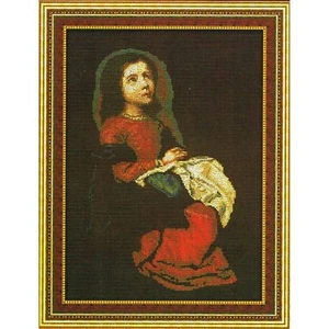 Rto M028 Madonna Kit Bordado Contado - Imagen 1 de 2