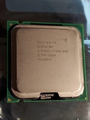 Tested GOOD Intel Pentium 4 P4 520J SL7PR 2.8GHz 1MB 800MHz LGA775 CPU Processor - Image 1 of 2
