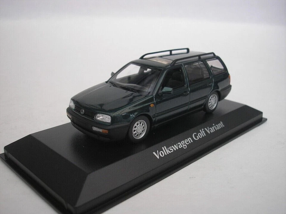 VW GOLF III VARIANT 1997 VERDE METAL MAXICHAMPS 940055510 1 43 MK3 MKIII