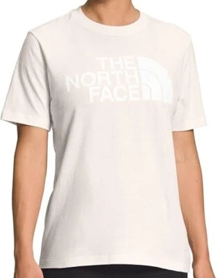 The North Face Women’s Short Sleeve Half Dome Cotton Tee Gardenia White M NWT - Image 1 of 2