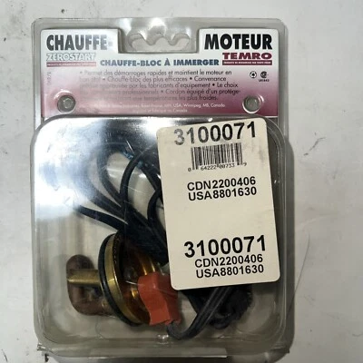 Engine Heater-Expansion Plug Type Zerostart/Temro 3100071 - Image 1 of 4