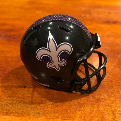New Orleans Saints NEW 2022 alternate custom pocket pro helmet NFL Cover