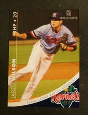 2014 Perfect Game, Cedar Rapids Kernels - JARED WILSON