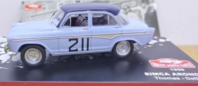 EDICOLA 1:43 'RALLYE MONTE-CARLO 59' Simca Aronde Thomas-Dellière - Immagine 1 di 4