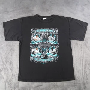 Vintage Majestic MLB Florida Marlins 2003 World Series Tee Size L Large - Picture 1 of 11