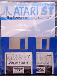 ATARI ST -- CAPTAIN BLOOD (ERE INTERNATIONAL) - Picture 1 of 2