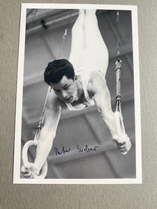 PETER WEBER  2x Olympiabronze 1964/68 Turnen signed  Foto 10x15 Autogramm - Picture 1 of 1