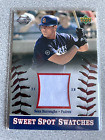 2002 Upper Deck Sweet Spot Swatches Sean Burroughs Game-Worn Jersey Card Padres