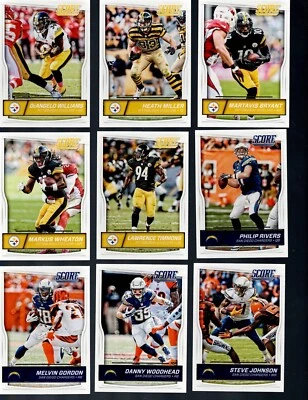 2016 SCORE FOOTBALL COMPLETE YOUR SET 251-440  BUY 2 GET 1 FREE ! - Image 1 of 4
