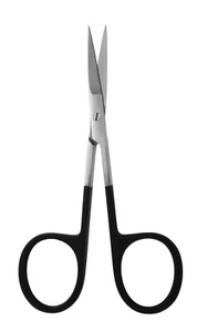 Veterinary Iris Scissors 4 1/2" Straight SuperCut stainless steel EV09980-11 - Picture 1 of 1