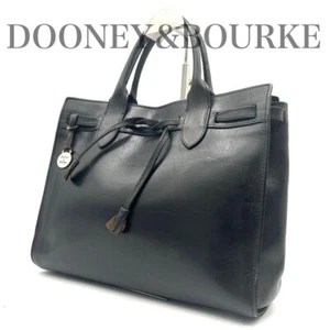 Dooney & Bourke Italian Made Business Tasche Echtleder schwarz aus Japan - Bild 1 von 11