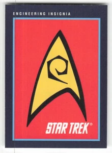 1991 Impel Star Trek The Next Generation #261 Engineering Insignia - Picture 1 of 2