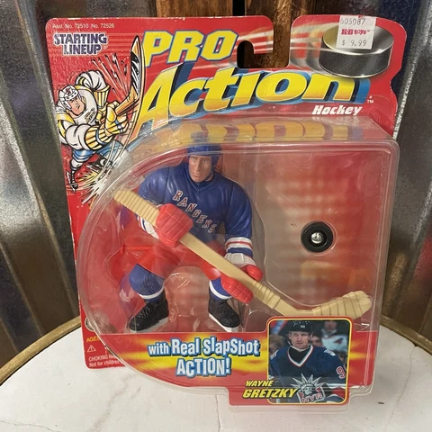 Vintage 1988 ~ NEW YORK RANGERS ~ WAYNE GRETZKY ~ Action Figure ~ NEW / SEALED Cover