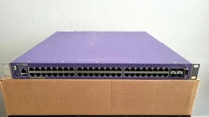 Extreme Networks X460-48P 16404 with Expansion Module 2-Port 10G SFP+ XGM3-2SF - Picture 1 of 10