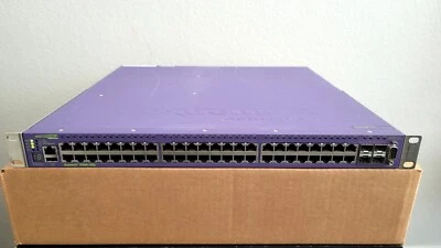 Extreme Networks X460-48P 16404 with Expansion Module 2-Port 10G SFP+ XGM3-2SF - Image 1 of 4
