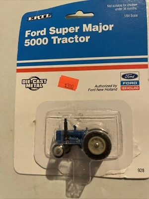 Tractor Ertl Ford Super Major 5000 escala 1/64 paquete abierto Foto 1 de 4