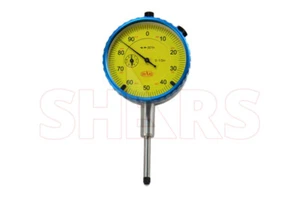 1" Precision Dial Indicator .001" AGD 2 Graduation Lug Back Yellow !] - Picture 1 of 9
