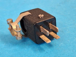 Jones Plug ~ 4 Pin male plug ~ With shell ~ Side Entry ~ 2 Across 2 In line - Zdjęcie 1 z 8