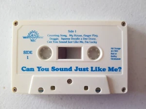 Cassette Tape - Can You Sound Just Like Me? 1983 Red Grammer Sing Along No Book - Picture 1 of 2
