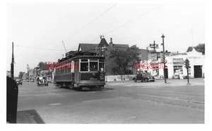 4DD688 RP años 50/60? CHICAGO TRANSIT CAR #5528 'ASHLAND 95' SIGNO - Imagen 1 de 1