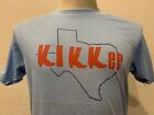 Vintage 80's Texas Kikker Blue T Shirt Size M