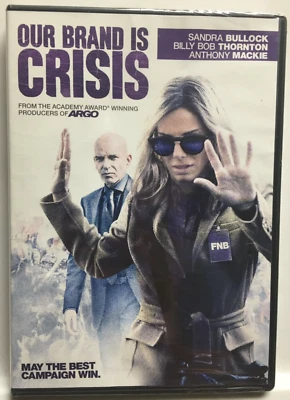 Our Brand Is Crisis [2015] (DVD,2016,Widescreen) Sandra Bullock,BRAND NEW! - Image 1 of 4
