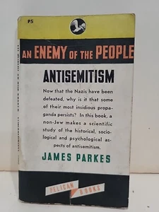 James Parkes - An Enemy of the People - Antisemitism 1946 Pelican P5 Vintage PB - Picture 1 of 10
