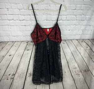 Rose Gal Gothic Skull Sexy Lace Babydoll Lingerie Women’s 1X Size 16 NEW - Picture 1 of 8