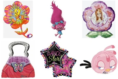 Paw Patrol LOL Poppy Bratz Stella Shopkins Piolín Barbie Lámina Mylar Globos Foto 1 de 2