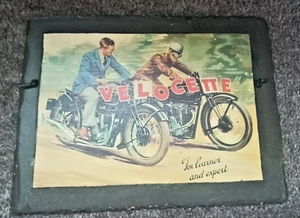 Vintage Retro Velocette Slate Sign - Picture 1 of 2