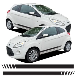 Dash Side Stripes Racing Decal Graphics Stickers Vinyl Kit For Ford KA ST - Picture 1 of 3
