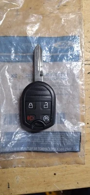 New uncut 2011-2014 F-150 OEM Genuine Ford Remote Start Key (Qty 1) - Image 1 of 4