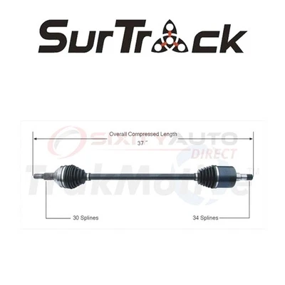 SurTrack CV Axle Shaft for 2000-2004 Oldsmobile Alero 2.2L 2.4L 3.4L L4 V6 - ky Foto 1 de 4
