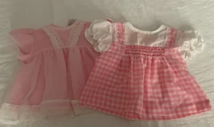 Vintage (1960/70s) Baby Dresses X 2: Mothercare & Caprice: Age 1-6 months - Picture 1 of 5