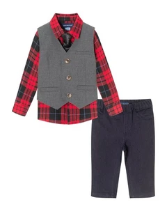 Andy & Evan 4Pc Suit Set  2T - Picture 1 of 3
