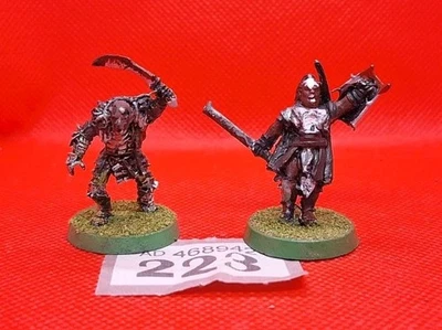Lurtz & Grishnakh Isengard Lord Of The Rings Metal Games Workshop Warhammer — 第 1/3 张图片