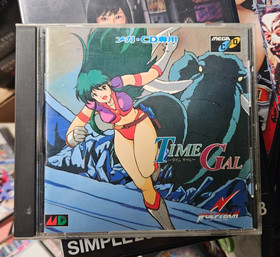 Sega Mega Drive Mega-CD Time Gal Japanese Excellent US Seller