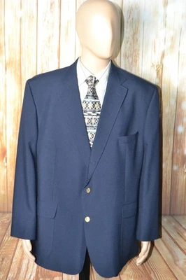 Blazer De Colección Orvis Hombres Hecho en EE. UU. Azul Marino 3 Frontales Dorado Metal Botones Talla 52R Foto 1 de 4