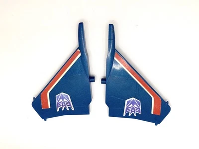 Thundercracker Lot Wing Right Left 1984 Vintage Hasbro G1 Transformers F-15 - Image 1 of 3