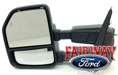 17 thru 19 Super Duty OEM Ford BLIS Pwr Fold Memory Mirror DRIVER HC3Z-17683-NA - Image 1 of 4